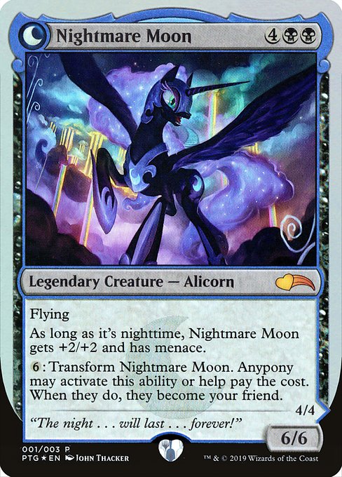 all mlp mtg cards Magic the Gathering, Secret Lair: Ponies: The Galloping 2: Extra Life Card Monster Games Family Gathering At the beginning of your end step MTG Collection Builder