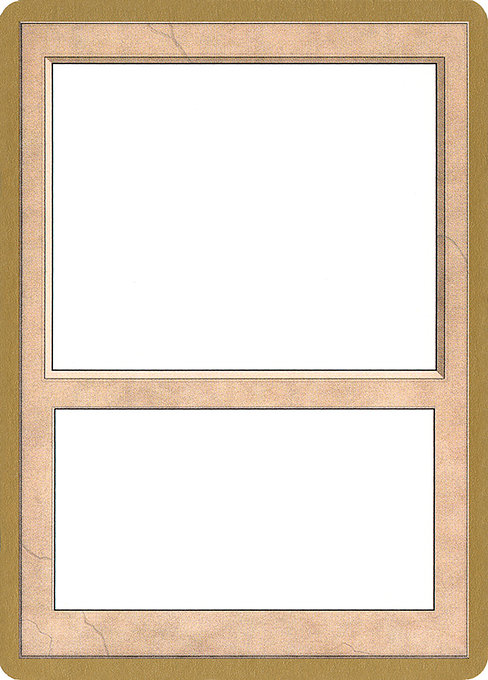 Blank Card - MTG Collection Builder Blank Card - MTG Collection Builder