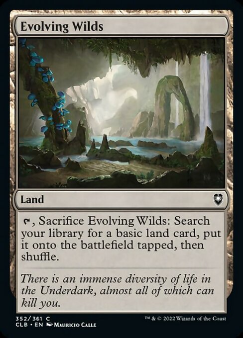 cards like evolving wilds mtg Evolving Wilds