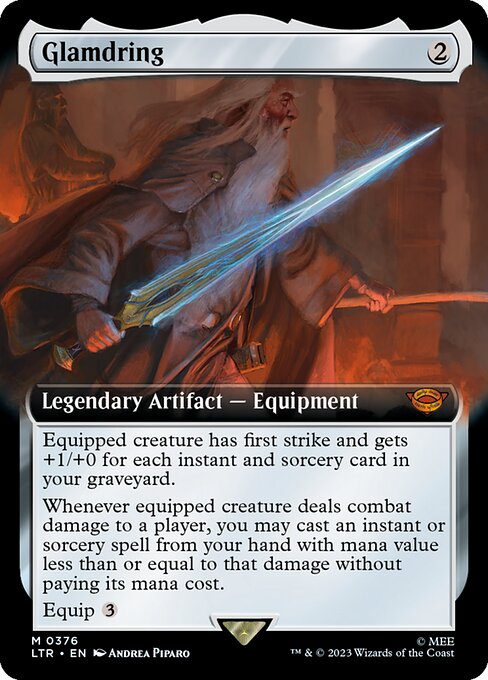 Glamdring Extended Art - MTG Collection Builder Glamdring Extended Art - MTG Collection Builder