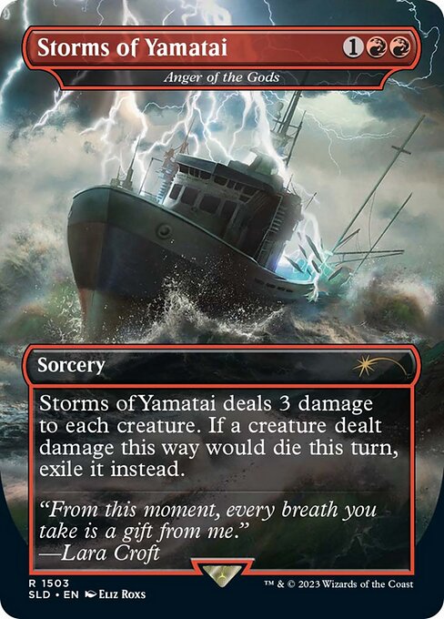 mtg tomb raider cards Magic The Gathering - The Lost Caverns of Ixalan reach Whenever Lara Croft attacks MTG Collection Builder