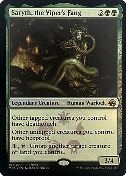Saryth The Vipers Fang - MTG Collection Builder Saryth The Vipers Fang - MTG Collection Builder