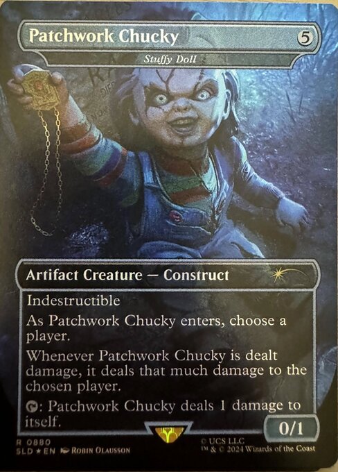 doll cards mtg Magic The Gathering - Duskmourn - House of Horror it deals that much damage to the chosen player Stuffy Doll - MTG Collection