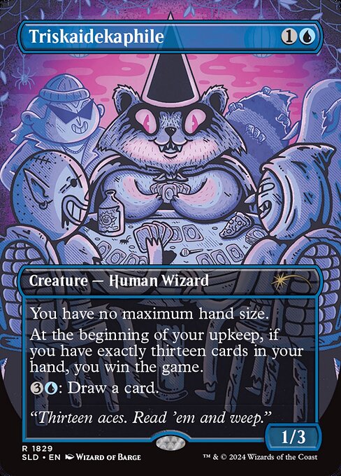 Triskaidekaphile Rainbow Foil - MTG Collection Builder Triskaidekaphile Rainbow Foil - MTG Collection Builder
