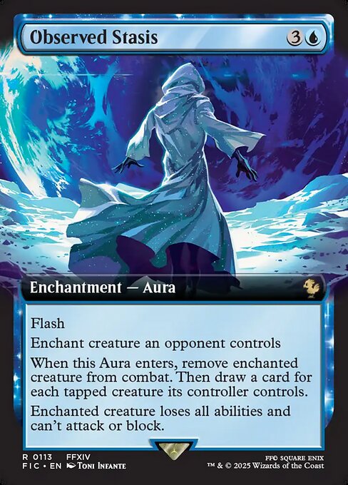 extended art cards mtg Enduring Curiosity (#371) (foil) (extended art) draw a card Moment of Reckoning (Extended Art)