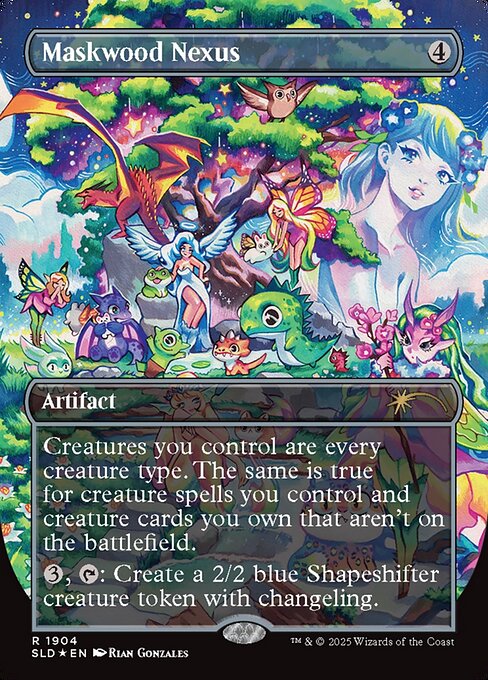 Maskwood Nexus Double Rainbow Foil - MTG Collection Builder Maskwood Nexus Double Rainbow Foil - MTG Collection Builder