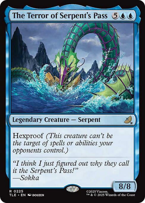 terror mtg card put a +1/+1 counter on The Red Terror. Terror of the Peaks
