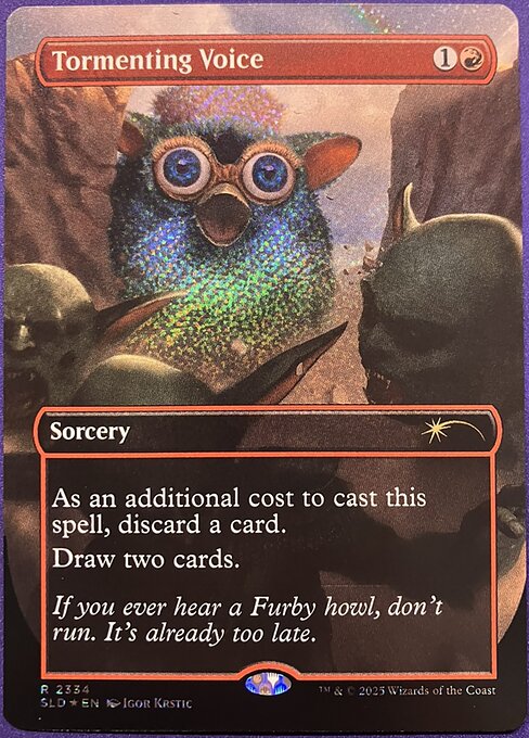 card confetti mtg Magic The Gathering - Chaos target opponent exiles cards from the top of their library until they exile a land card. MTG Magic the Gathering Wilds