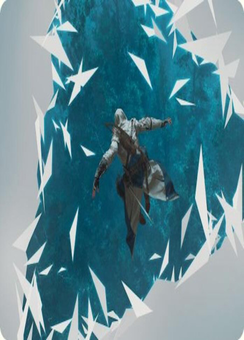 assassin's creed mtg art cards Magic The Gathering Assassins Single Card Rare Assassins Trophy 166 Extended Assassins Creed Art Series Rarity Mary Read and Anne Bonny